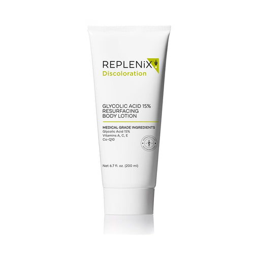 Glycolic Acid 15% Resurfacing Body Lotion, Medical-Grade Brightening & Hydrating Exfoliating Cream for Skin Discoloration & Rough Texture (6.7 fl. oz)